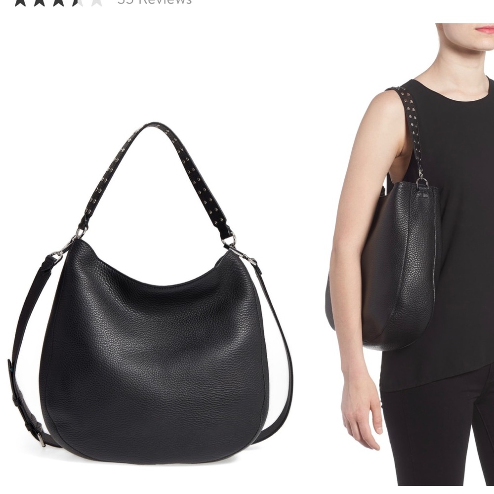 Rebecca Minkoff Unlined Convertible Leather Hobo